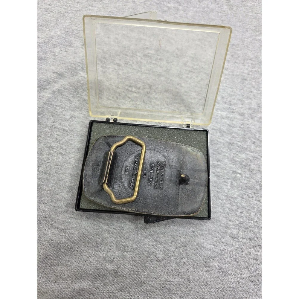 1989 Snap-on Drivin Proud Truck Belt Buckle New in Box